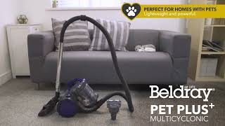 Introducing: Beldray Multicyclonic Pet Plus+ Vacuum | BEL0812N