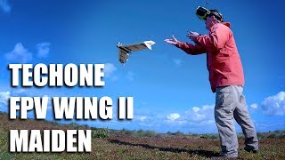 TechOne FPV Wing 11 maiden