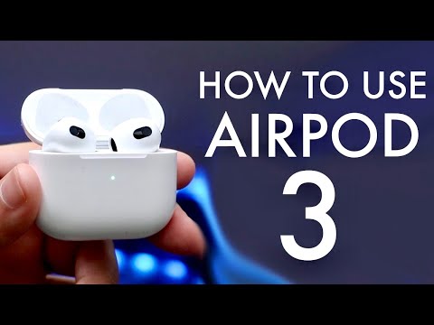 How to use your AirPods 3! (Complete Beginner's Guide)