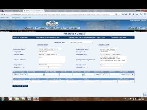 KERALA VAT (VALUE ADDED TAX) ADVANCE TAX TUTORIAL KERALA VAT (VALUE ADDED TAX) ADVANCE TAX TUTORIAL