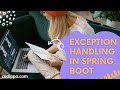 Exception handling in spring boot | Global exception handling in spring boot rest api