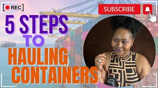Drayage Academy | 5 STEPS to Hauling Containers