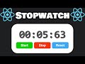 Build this stopwatch with React! ⏱