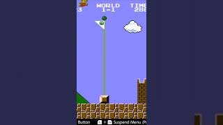 What's the highest flag score in Mario? A) 100 B) 1000 C) 5000 D) 500  #supermariobros #nes #gaming