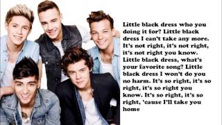 Little Black Dress - One Direction (lyrics + pictures)