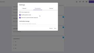 Shuffle Questions and Answers in Google Forms