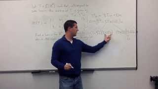 Upper-triangular matrix example 1