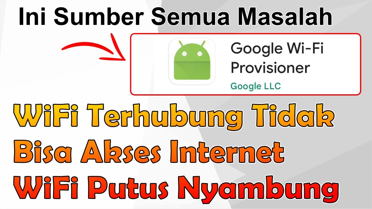 Cara Mengatasi WiFi Terhubung Tapi Tidak Bisa Internet Di Android - YouTube