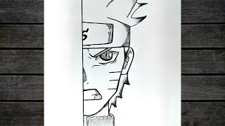 Easy Naruto drawing for beginners | How to draw Naruto | anime drawing for beginners