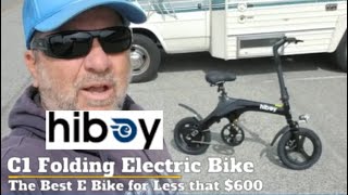 Hiboy C1 The Best Ebike Under $600 - Hiboy C1 Folding Electric Bike