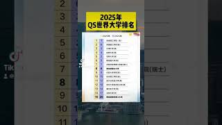 2025 QS大学排名 新加坡和中国的概况