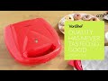 vonshef 12 mini donut electric maker kit set