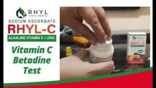 RHYL-C Alkaline Vit.C w/Zinc