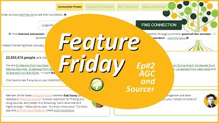 Feature Friday Episode #2: WikiTree AGC and WikiTree Sourcer with guest, Rob Pavey