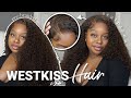 100% GLUELESS! 5x5 CLOSURE REALNESS! *7IN1* PRE-STYLED BROWN WIG INSTALL! FT. WESTKISS HAIR