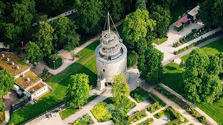 Zitadelle Cyriaksburg, 272 Meter Rundblick über Erfurt, 4k ReUpload