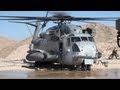 U.S. Marines Travel Aboard CH-53E Super Stallion