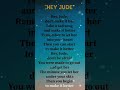 hey jude _the beatles lyrics song short