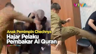 BABAK BELUR! Anak Ketua Pasukan Muslim Chechnya HAJAR Pembakar Al Quran