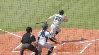 東京情報大対国際武道大 1回裏 2016年5月21日