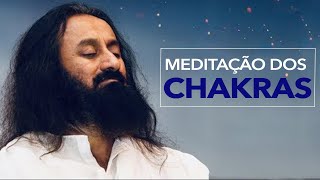 Meditação dos SETE CHAKRAS - O MUNDO MEDITA com Gurudev Sri Sri Ravi Shankar