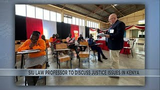 SIU professor travels to Kenya to discuss justice issues