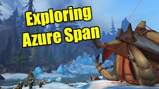 Dragonflight Alpha: Exploring Azure Span (plus Dragon Riding)