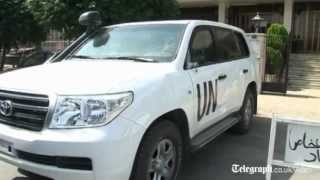 Syria: UN observers suspend mission over escalating violence