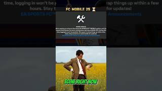 SERVER MAINTENANCE 🥲  #fcmobile #fifamobile