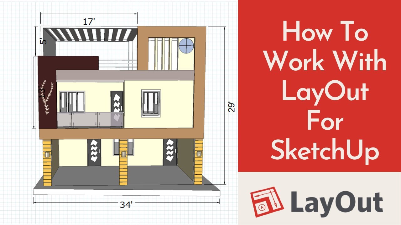 How To Work With LayOut For SketchUp - YouTube