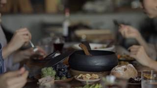 ホームパーティーでも大活躍！ 無塗装フライパン「マルット」Relish the joy! OIGEN non coated cast iron pan ”MALUTTO”