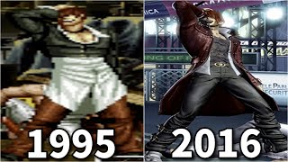 【KOF95〜14】八神庵 勝利ポーズ  -Evolution of Iori Yagami's Win Pose-【1995〜2016】