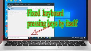 How to fix laptop keyboard auto pressing