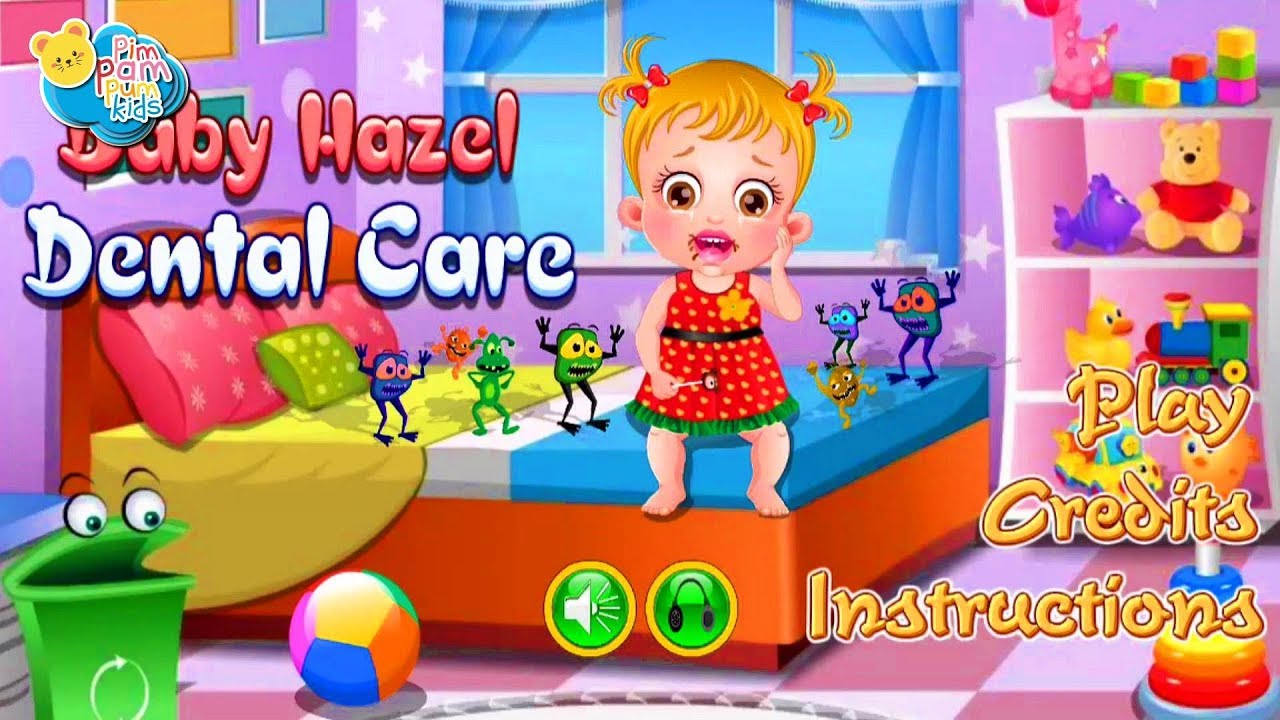 Baby Hazel : Dental Care | Full Episode | Learning Games For Kids ...