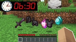 SPEEDRUN DE MINECRAFT ROUBADA!