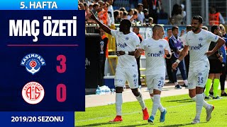 ÖZET: Kasımpaşa 3-0 Antalyaspor | 5. Hafta - 2019/20