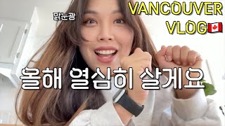 Vancouver Vlog🇨🇦 What am I going to do after resigning from work / New GOAL for 2023