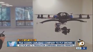 FAA allowing local company's drones to take off