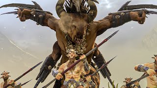 BEASTMEN vs VAMPIRE COUNTS - Total War Warhammer cinematic battle