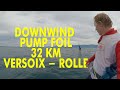 Downwind Pump Foil - Versoix to Rolle - 32km