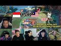 REAKSI PARA STREAMER MELIHAT INDONESIA KALAH LAWAN MALAYSIA 2-1 IESF MOBILE LEGENDS