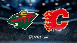 Monahan, Elliott lead Flames to 5-1 win against Wild