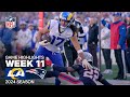 Los Angeles Rams vs. New England Patriots Game Highlights | NFL 2024 Season Week 11