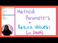 Method Parameters and Return Values in Java!