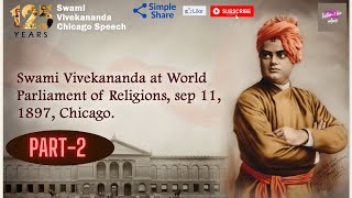 Swami Vivekananda Chicago Speech 1893 | Recreation Scenes With Audience Response | Goosebumps