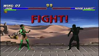 Mortal Kombat Trilogy (PS1) Jade - Very Hard - No Continues