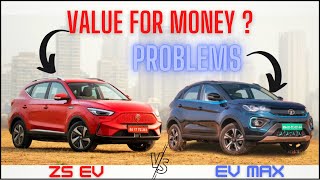 Tata Nexon EV Max Vs MG ZS EV | 2022 | Features Compare | Value For Money ?
