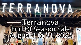 Shop With Me Terranova End of Season Sale Up to 70% OFF August 2022