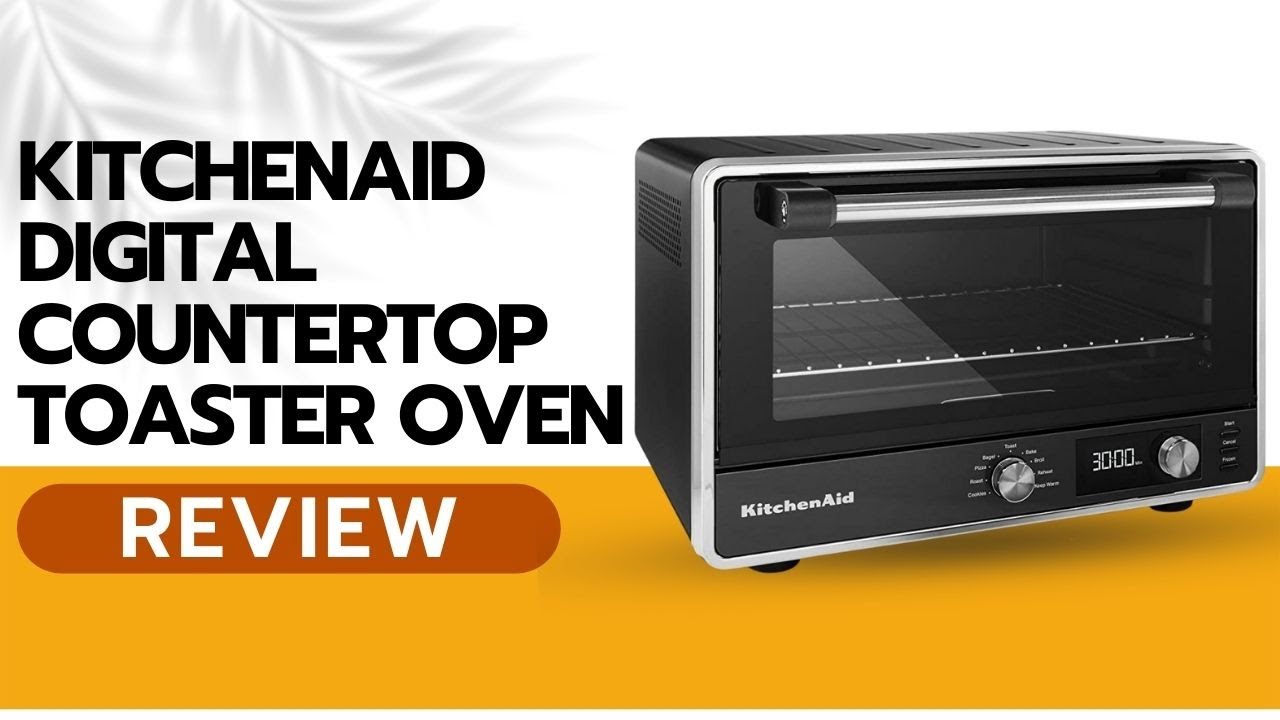 KitchenAid KCO211BM Digital Countertop Toaster Oven Review - YouTube