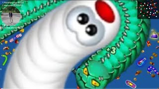 🐍WORMATE ZONE.IO | Rắn Săn Mồi #402 BIGGEST SNAKE | Epic Worms Zone Best Gameplay | Wahono Chanel15